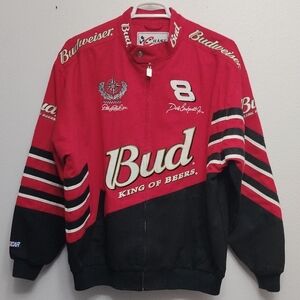 CHASE Authentics Nascar #8 Dale Earnhardt Jr. King Of Beers Large Track Jacket